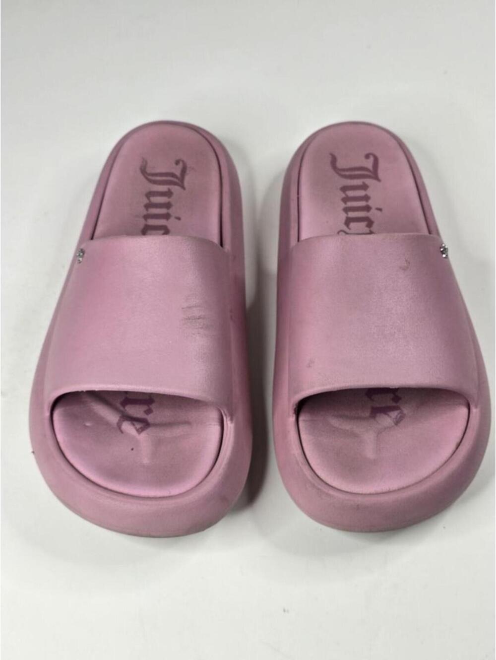 Juicy Couture Blush Pink Pool Slides – Women's Size 9